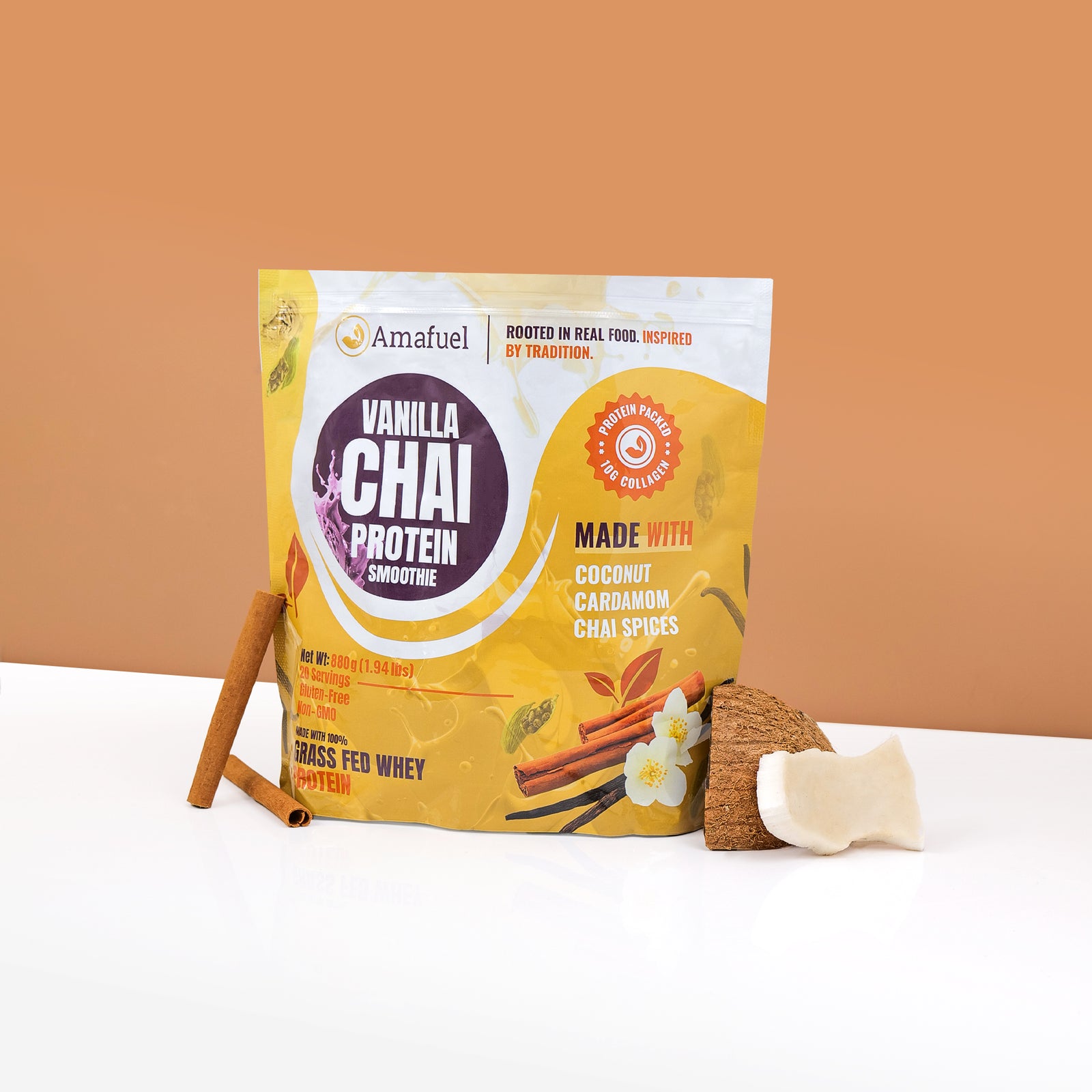 Vanilla Chai Protein Smoothie