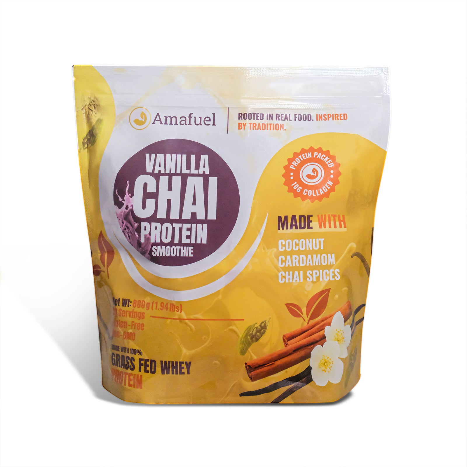 Vanilla Chai Protein Smoothie