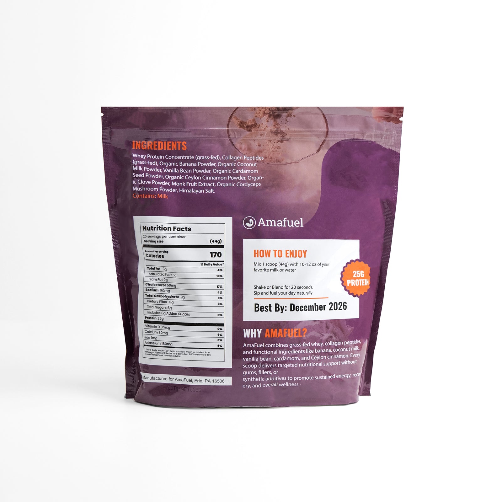 Vanilla Chai Protein Smoothie