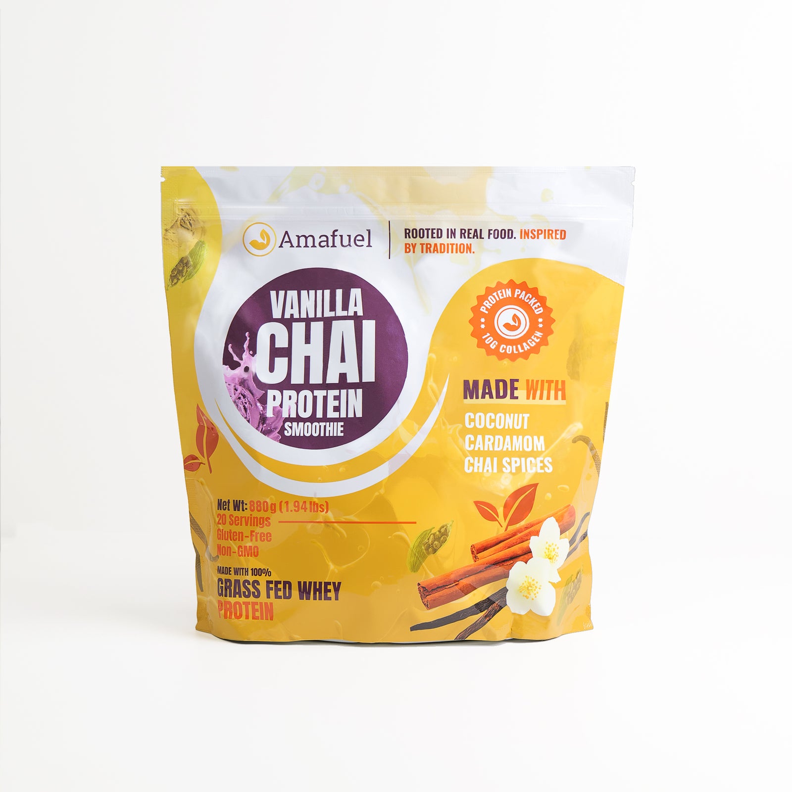 Vanilla Chai Protein Smoothie